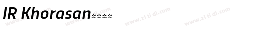 IR Khorasan字体转换